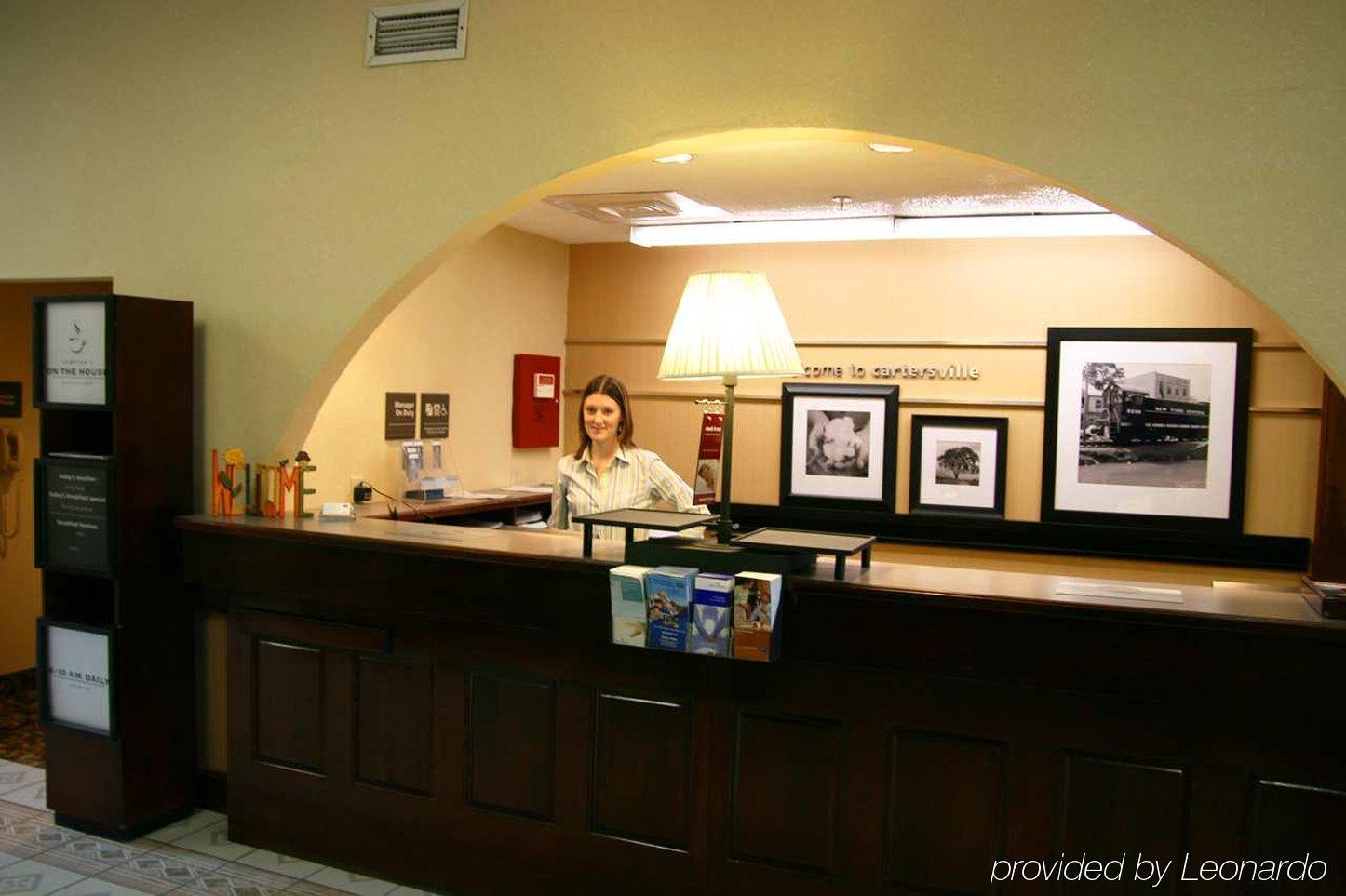 Hampton Inn Картерсвилл Интерьер фото